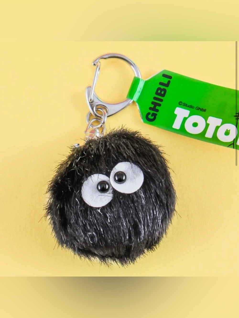 BNWT Japan Studio Ghibli Soot Sprite Plush Keychain